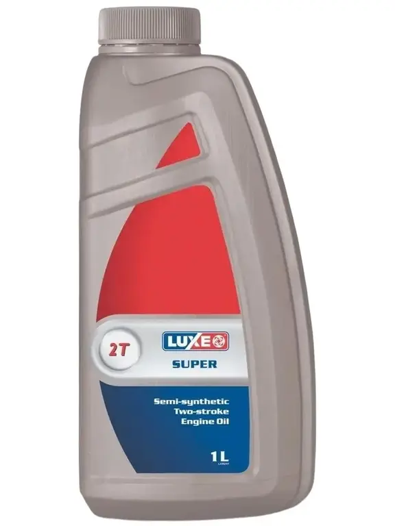 Масло моторное luxe SUPER 2T, Полусинтетическое, 1 л (с картой OZON)