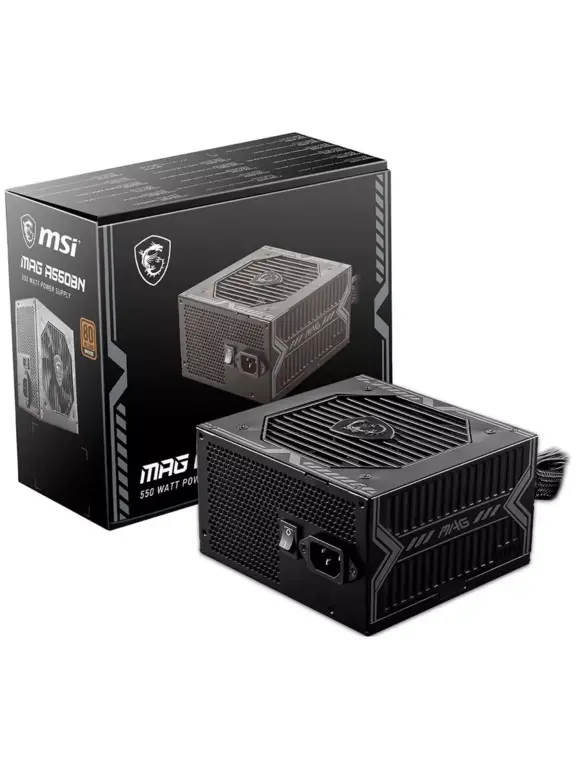 Блок питания MSI 550W ATX MAG A550BN BRONZE (с подпиской и макс. кошельком ВБ)