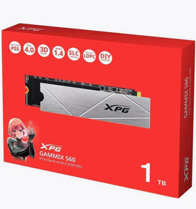 SSD накопитель 1000 ГБ M.2 NVMe ADATA XPG GAMMIX S60 [AGAMMIXS60-1T-CS]