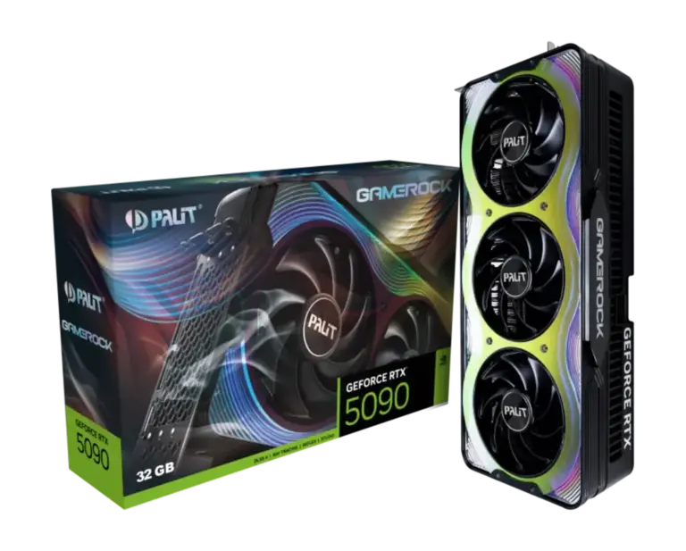 Видеокарта Palit GeForce RTX 5090 GameRock, 32ГБ