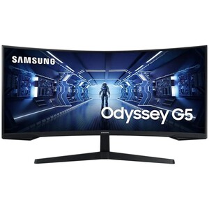 Монитор 34" Samsung Odyssey G5 C34G55TWWI VA 3440x1440 (165 Гц, 4K, 1 мс), с обычным ВБ-кошельком