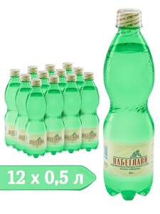 Вода минеральная Набеглави 0,5 л х 12 шт (с картой OZON и бонусами продавца)
