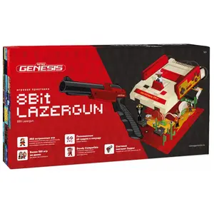 Игровая приставка NES Retro Genesis 8 Bit Lazergun с пистолетом (с картой OZON)