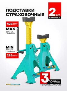 Страховочные опоры для автомобиля ILOforce 3т