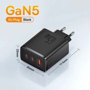 Зарядное устройство Baseus Fast Charger 2C+U 65W EU Cluster CCXFK65CE
