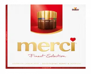 [Мск и м/б др.] Подарочный набор конфет Merci ассорти из шоколада, 250 г (с Я.Пэй/Альфой, зависит от аккаунта)