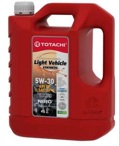 Моторное масло TOTACHI  NIRO LV 5w30 4л (с WB кошельком)