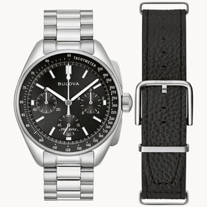 Часы кварцевые BULOVA Lunar Pilot Archive Series Special Edition 96K111 + кожаный браслет (из-за рубежа)