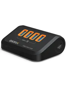 USB-хаб 3.2 Gen 1 iDsonix DAU3 4 портов USB-A + Type-C питанием (200 баллов за отзыв, из-за рубежа, с картой OZON)