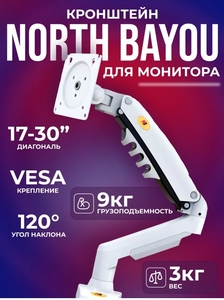Кронштейн для монитора North Bayou F 80, 17-30"