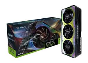 Видеокарта Palit GeForce RTX 5090 GameRock 32 ГБ NE75090019R5-GB2020G (с Ozon картой)