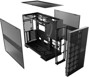Корпус для ПК без БП Geometric Future Model 5 Vent Full Mesh Black 1AM5VTBK00200