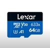 Карта памяти MicroSD 64 ГБ Lexar 633x 