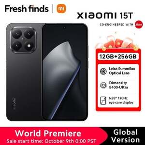 Смартфон Xiaomi 15T 12\256 ГБ, все цвета