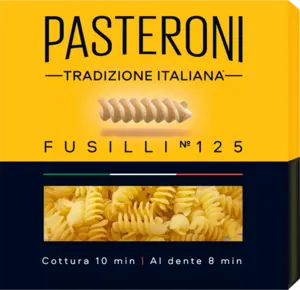 Макароны Pasteroni Fusilli 800 г (+ спагетти в описании)