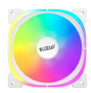Вентилятор PCCooler EF 120 ARGB, белый/чёрный 