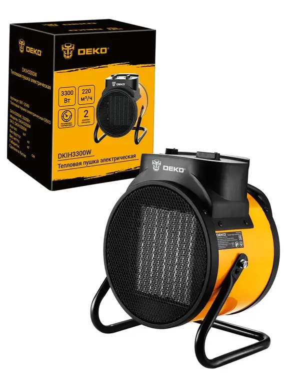 Тепловая пушка DEKO DKIH3300W (с картой OZON)