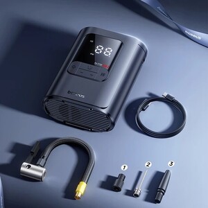 Беспроводной автомобильный воздушный насос Baseus