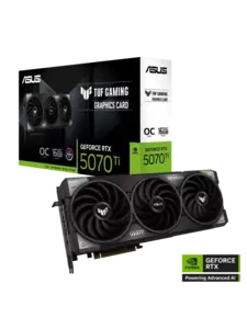 Видеокарта Asus NVIDIA GeForce RTX 5070 Ti TUF Gaming OC 16 ГБ (с макс. кошельком ВБ)