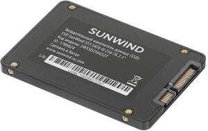 Внутренний SSD-диск SUNWIND ST3 256 Гб, 2.5" (с Озон картой)