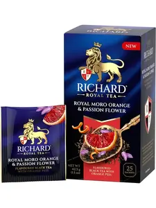 Чай Richard Royal Moro orange & Passion flower, 25 саше (с ВБ кошельком)
