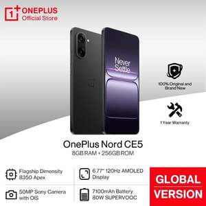 Смартфон OnePlus Nord CE 5 8/256 ГБ