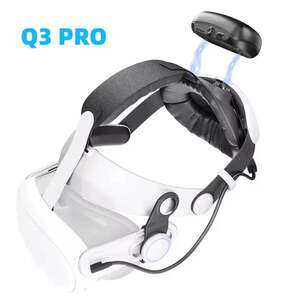 Аккумуляторный ремешок KKCOBVR Q3 PRO 10000mh для Meta Quest 3/Quest 3S (из-за рубежа, с Ozon картой)