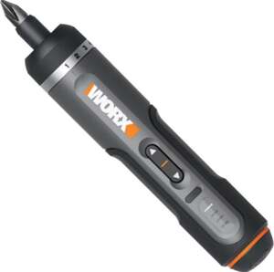 Отвертка аккумуляторная WORX WX242, 4В, 5Нм, 2Ач, набор оснастки (из-за рубежа, с Ozon картой)