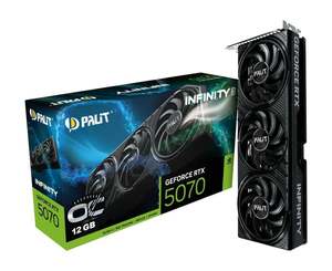 Видеокарта Palit GeForce RTX 5070 Infinity 3 OC (с картой OZON)