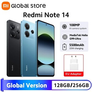 Смартфон Redmi note 14 4G 8+256 ГБ 