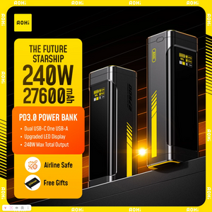 Внешний аккумулятор AOHI The Future Starship 240 Вт  27,600 мАч