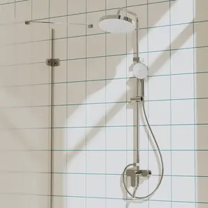 Душевая система со смесителем Pragma Nanta NAN3. CFSS.005, хром (с Я.Пэй/Альфой, зависит от аккаунта)