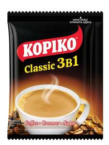 Кофейный напиток KOPIKO CLASSIC 3в1, 12 упаковок по 20 шт.
