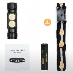 Налобный фонарь Sofirn H25L (из РФ) (с картой Я Пэй)