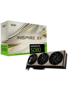 Видеокарта MSI GeForce RTX 5080 INSPIRE 3X OC 16 ГБ RTL (с ВБ кошельком)
