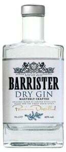 Джин Barrister Dry Gin 0.7 л + возврат 70% цены бонусами на карту 