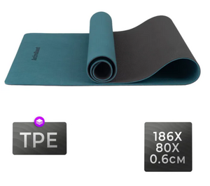 Коврик для фитнеса широкий ActiveBoost TPE 186x80x0,6см (с Ozon Картой) 