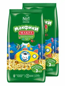 Макароны Макфа Макфики Подводный мир, 250 г, 2 шт