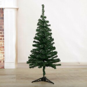 Елка искусственная, 90 см, настольная, тренога, пластик