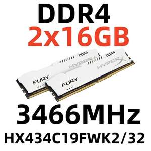Оперативная память HyperX Fury DDR4 32gb (2x16) 