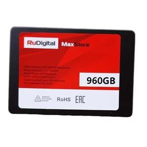 Внутренний SSD-диск RuDigital 960 ГБ (цена по ozon-карте)