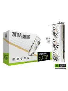 Видеокарта ZOTAC RTX 5070 Ti SOLID CORE OC White Edition 16 ГБ (ZT-B50710Q2-10P)