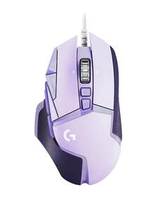 Игровая мышь Logitech G502 Hero, сиреневый и розовый (с картой OZON, из-за рубежа)