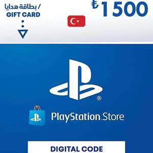 PlayStation Network Card PSN 1500 TRY (TR), регион Турция (с картой OZON)