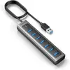 USB-разветвитель USB 3.0 на 7 портов (с картой OZON, из-за рубежа)