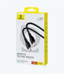 Кабель для мобильных устройств Baseus USB Type-C/USB Type-C, 1.2 м, черный, 100 W (с картой OZON, из-за рубежа)