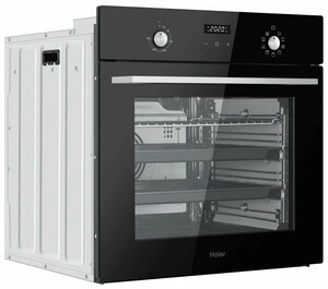 Электрический духовой шкаф Haier HOX-P09CGB, 76 л, 9 режимов, гриль, конвекция