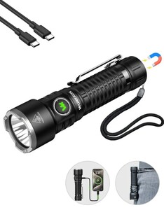 Компактный фонарь Wurkkos TS28, 3200 люмен, 6000K-6500K, 506 метров (из-за рубежа, с картой озон)