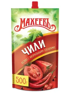 Кетчуп МахеевЪ Чили, дой-пак, 500 г (с ВБ Кошельком)