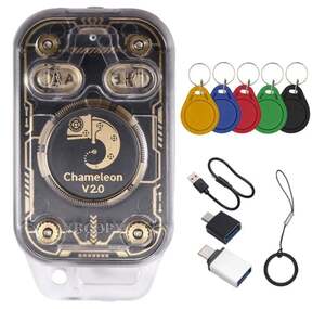 Смарт-считыватель чипов Chameleon V2.0 RFID  + брелок 5XUID Ultra (с картой OZON, из-за рубежа)